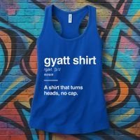 Gyatt Funny Definition Viral Meme Women's Tank Top thumb 3