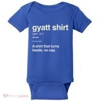 Gyatt Funny Definition Viral Meme Baby Bodysuit thumb 0