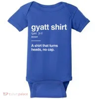 Gyatt Funny Definition Viral Meme Baby Bodysuit thumb 0