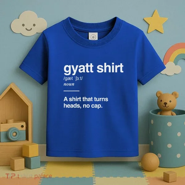 Gyatt Funny Definition Viral Meme Toddler T-Shirt