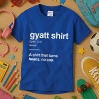 Gyatt Funny Definition Viral Meme Kids T-Shirt thumb 3