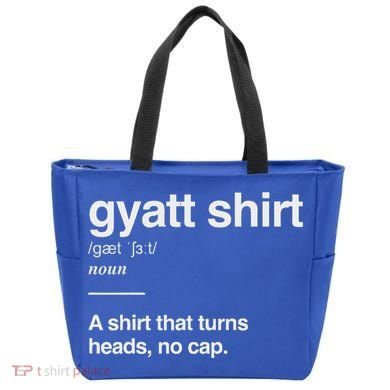 Gyatt Funny Definition Viral Meme Tote Bag