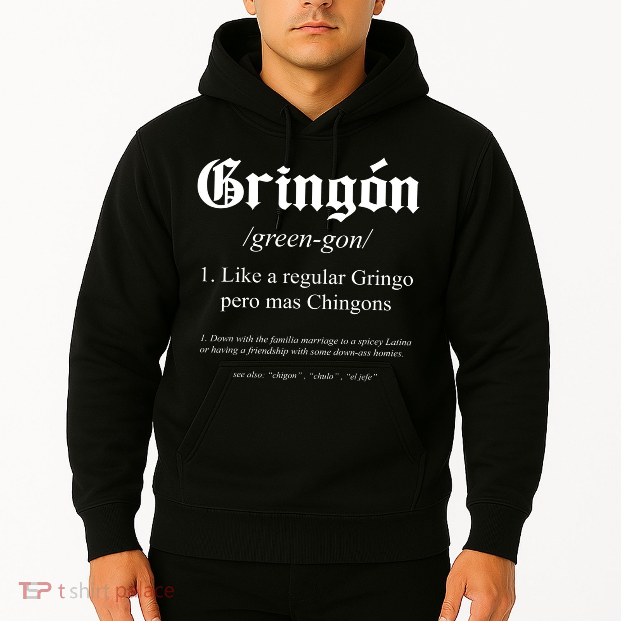 Gringón Funny Definition Hoodie