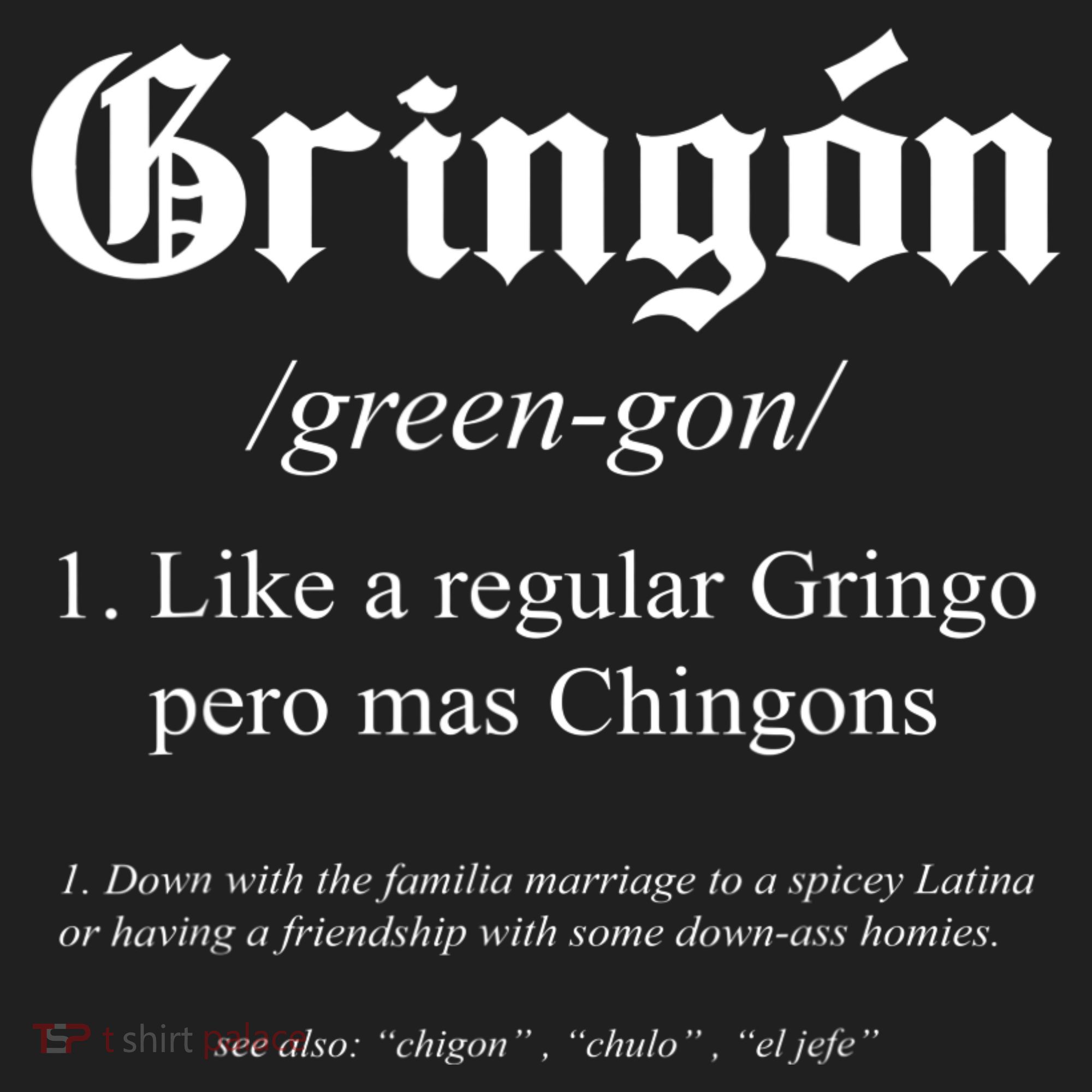 Gringón Funny Definition Hat