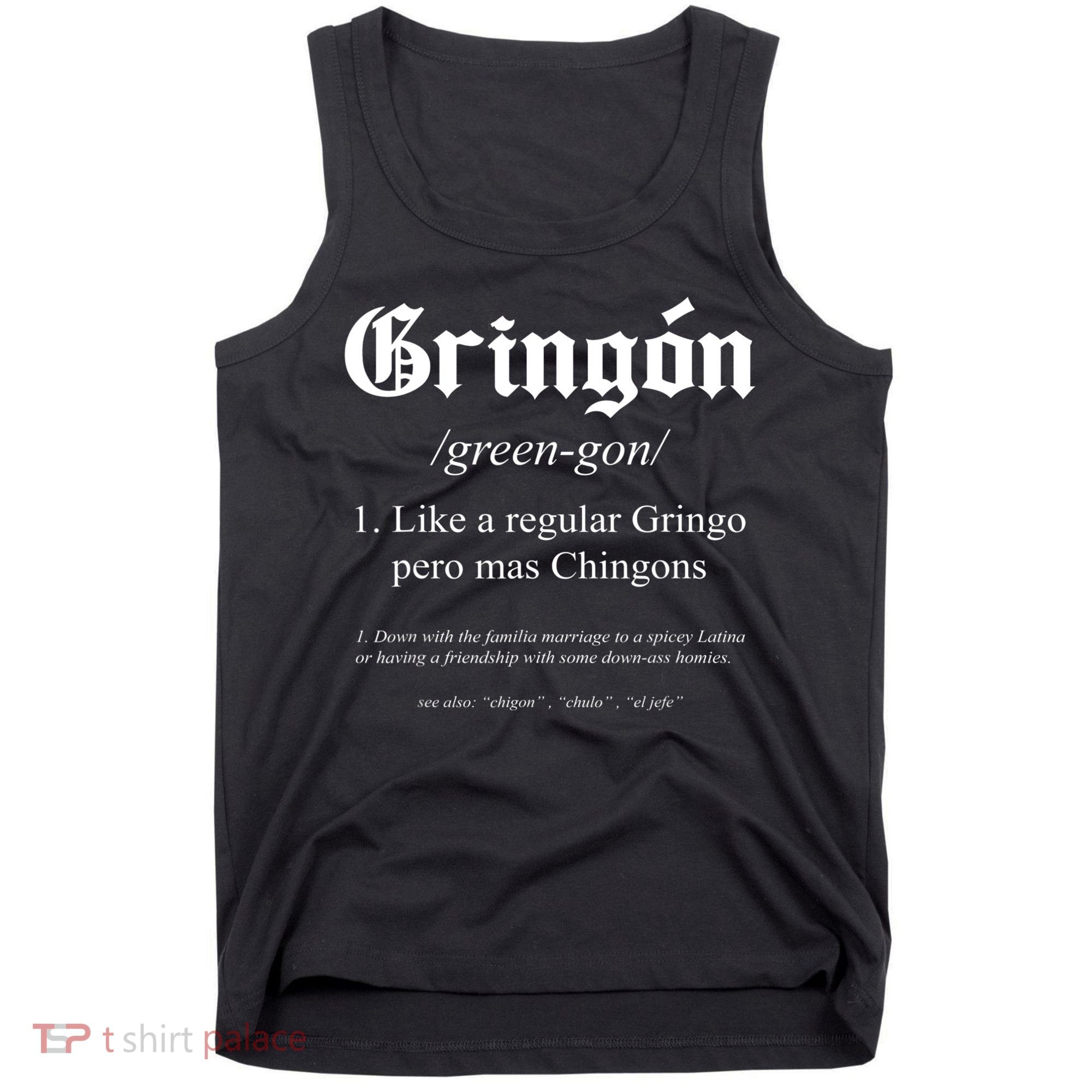 Gringón Funny Definition Tank Top