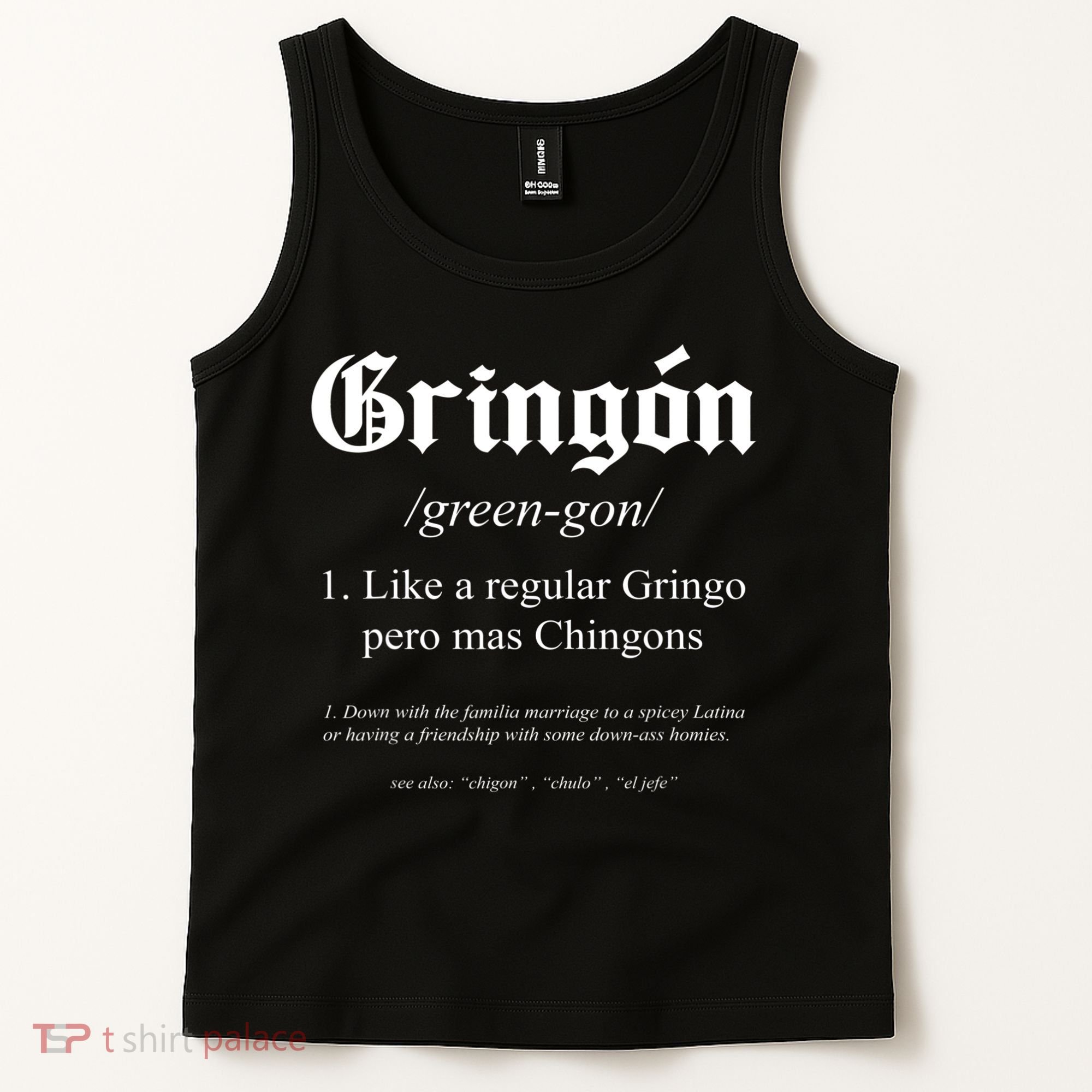 Gringón Funny Definition Tank Top