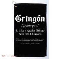 Gringón Funny Definition Golf Towel thumb 0