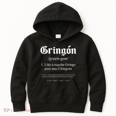 Gringón Funny Definition Kids Hoodie