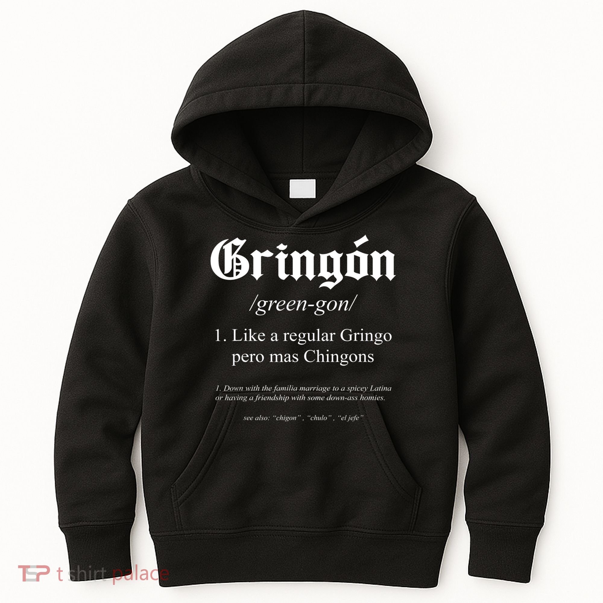 Gringón Funny Definition Kids Hoodie