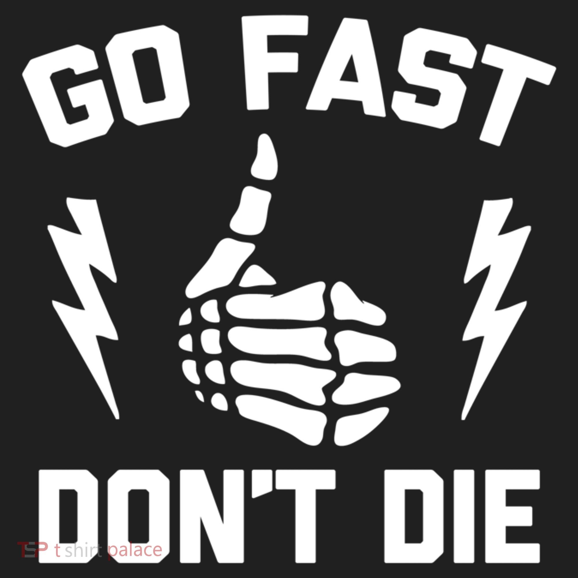 Go Fast, Don't Die funny race car dirt bike racing Beanie