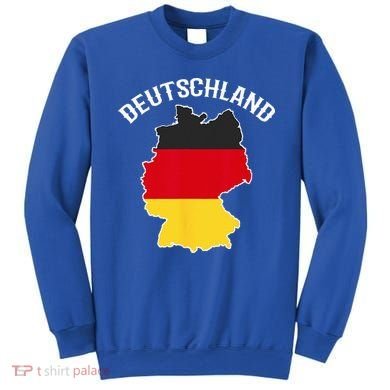 German Flag Deutschland Germany Map Sweatshirt