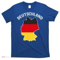 German Flag Deutschland Germany Map T-Shirt thumb 0