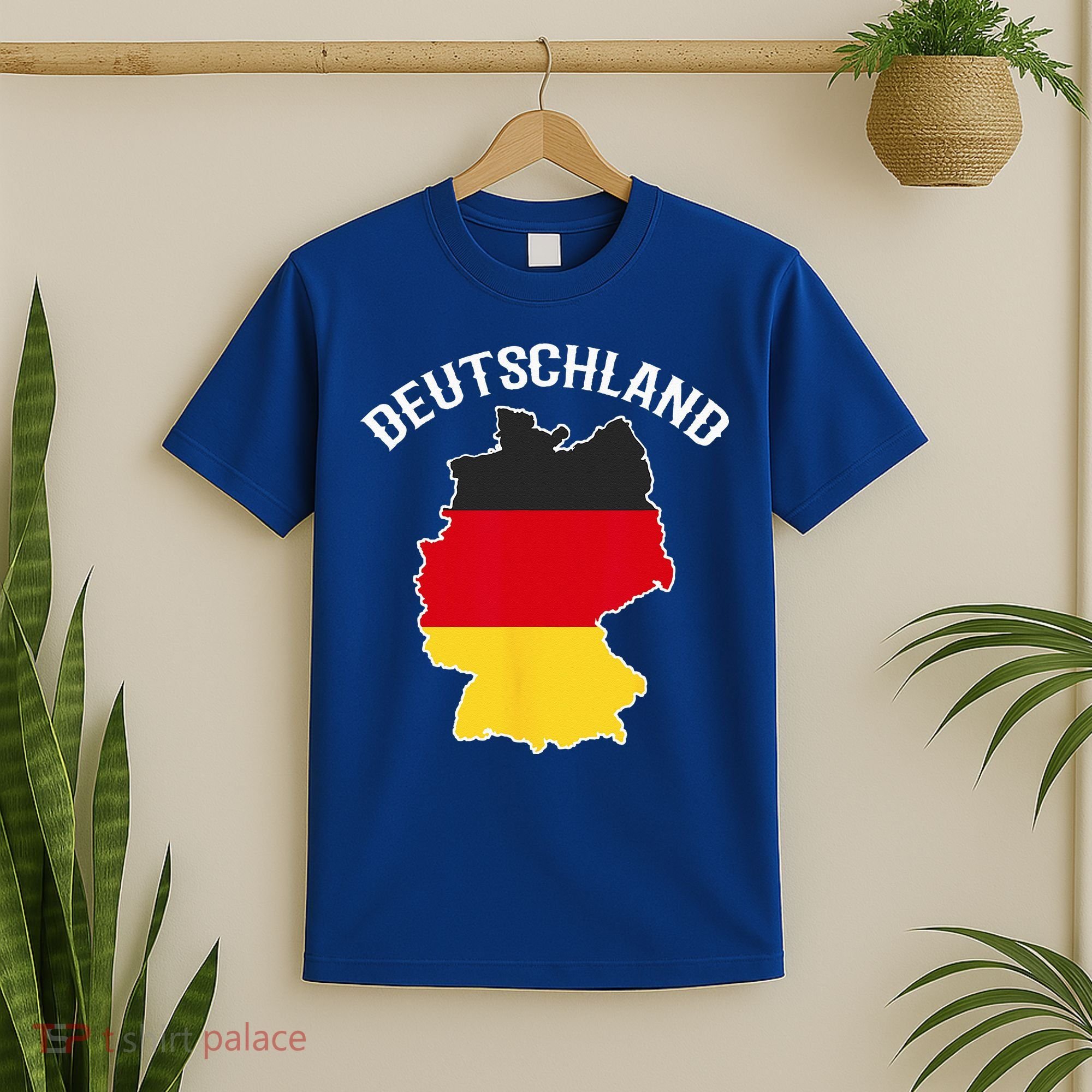 German Flag Deutschland Germany Map T-Shirt