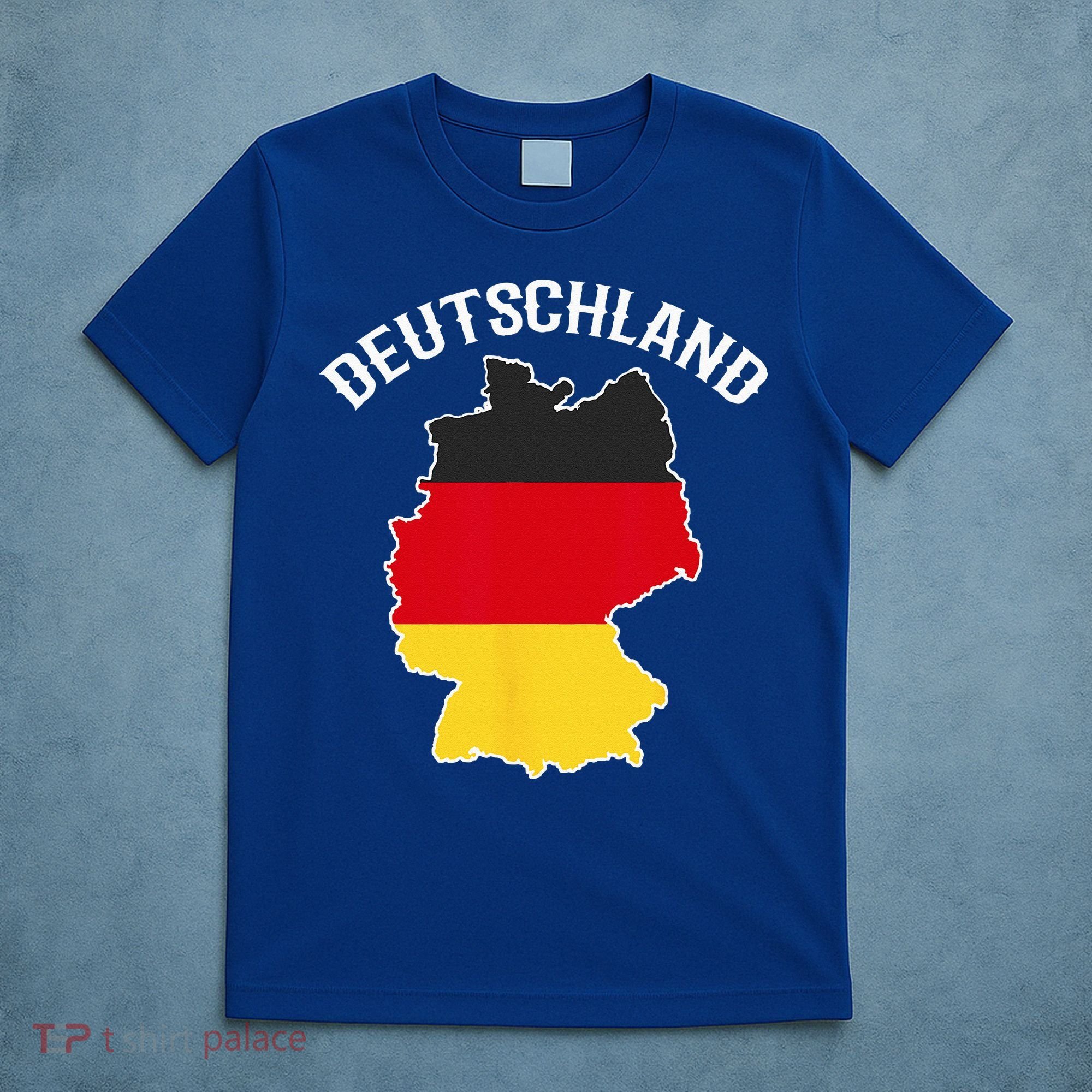 German Flag Deutschland Germany Map T-Shirt