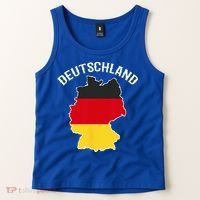 German Flag Deutschland Germany Map Tank Top thumb 2