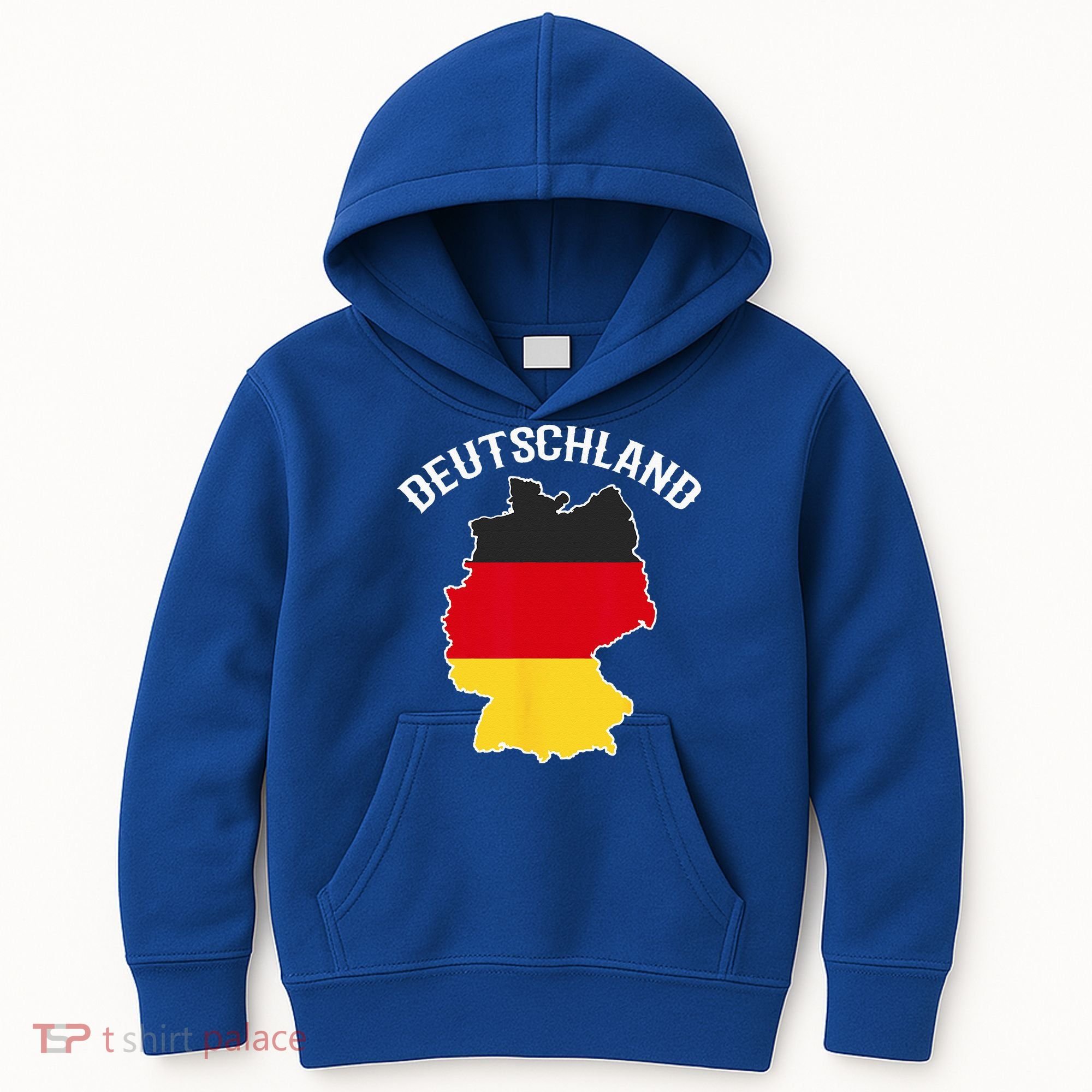 German Flag Deutschland Germany Map Kids Hoodie
