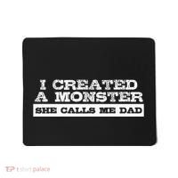 Gift For Dad From Daughter First FatherS Day Mousepad thumb 0