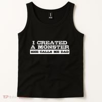 Gift For Dad From Daughter First FatherS Day Tank Top thumb 2