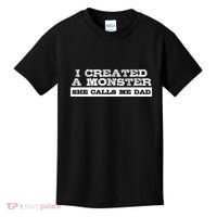 Gift For Dad From Daughter First FatherS Day Kids T-Shirt thumb 0