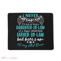 Gift For Daughter In Law From Amazing Father In Law Funny Mousepad thumb 0