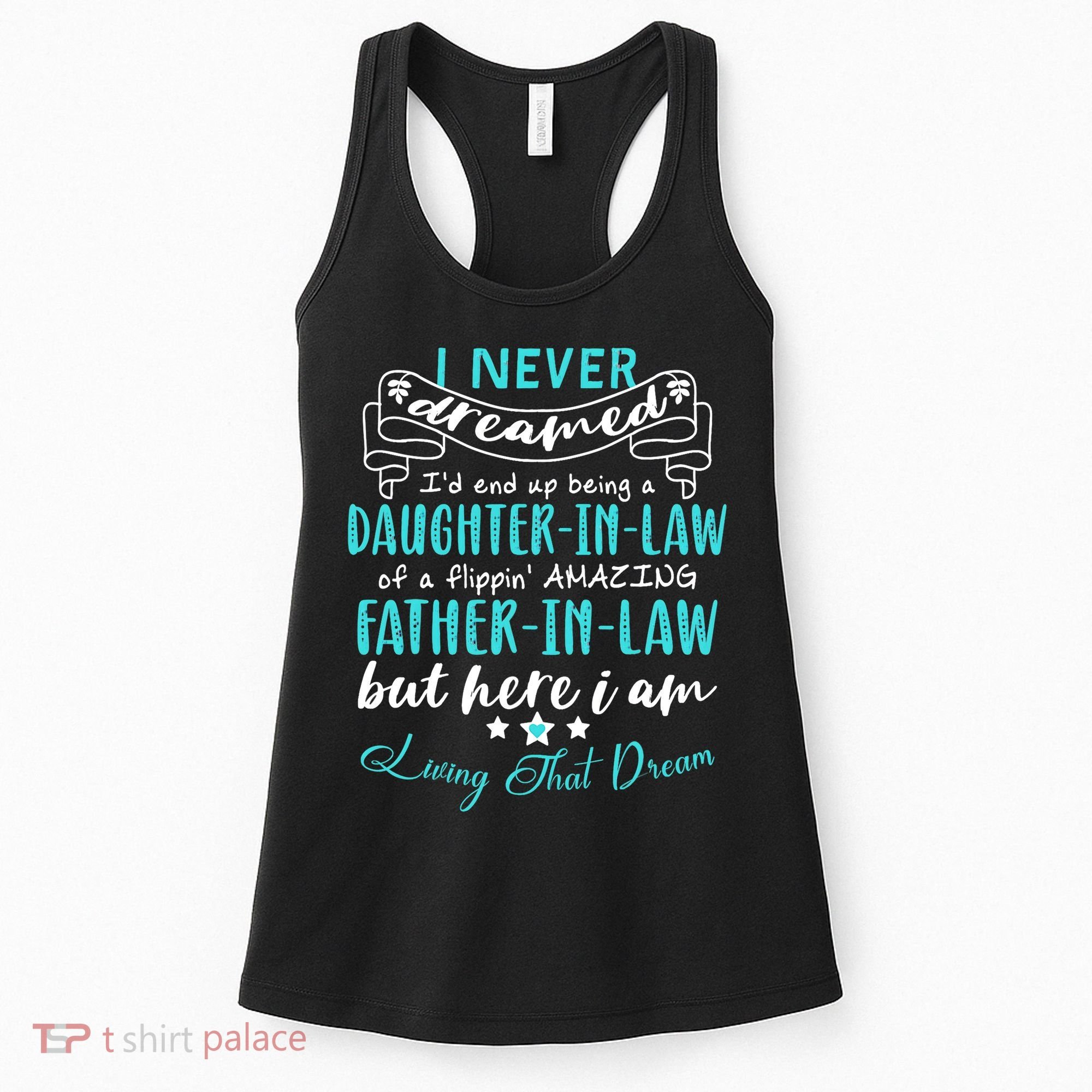 Gift For Daughter In Law From Amazing Father In Law Funny Women's Tank Top