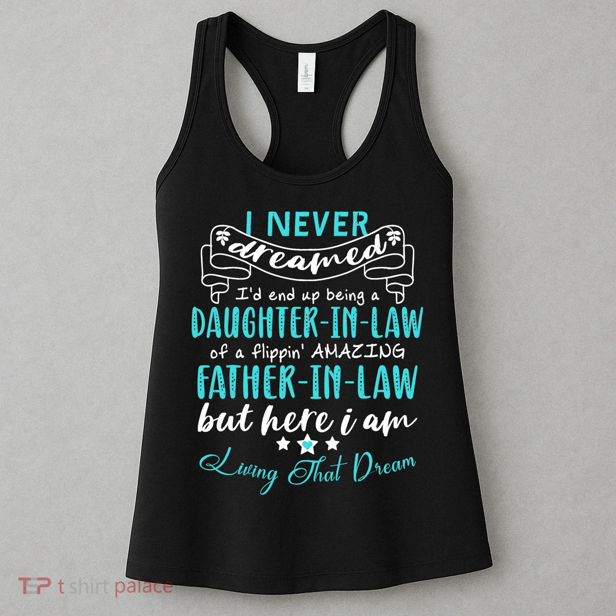 Gift For Daughter In Law From Amazing Father In Law Funny Women's Tank Top