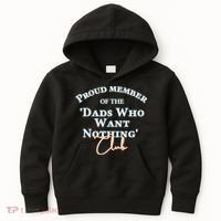 Gifts For Dad Who Wants Nothing Fathers Day Funny Tee Kids Hoodie thumb 0