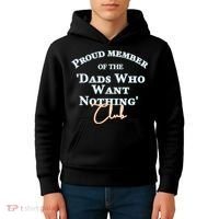 Gifts For Dad Who Wants Nothing Fathers Day Funny Tee Kids Hoodie thumb 4