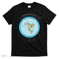 Gleason Flat Earth Map Blue Flat Earth Map Flat Earth T-Shirt thumb 0