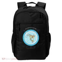 Gleason Flat Earth Map Blue Flat Earth Map Flat Earth Backpack thumb 0