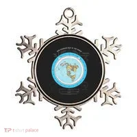 Gleason Flat Earth Map Blue Flat Earth Map Flat Earth Ornament thumb 0