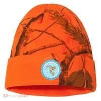 Gleason Flat Earth Map Blue Flat Earth Map Flat Earth Kati Licensed 12" Camo Cuffed Beanie thumb 0