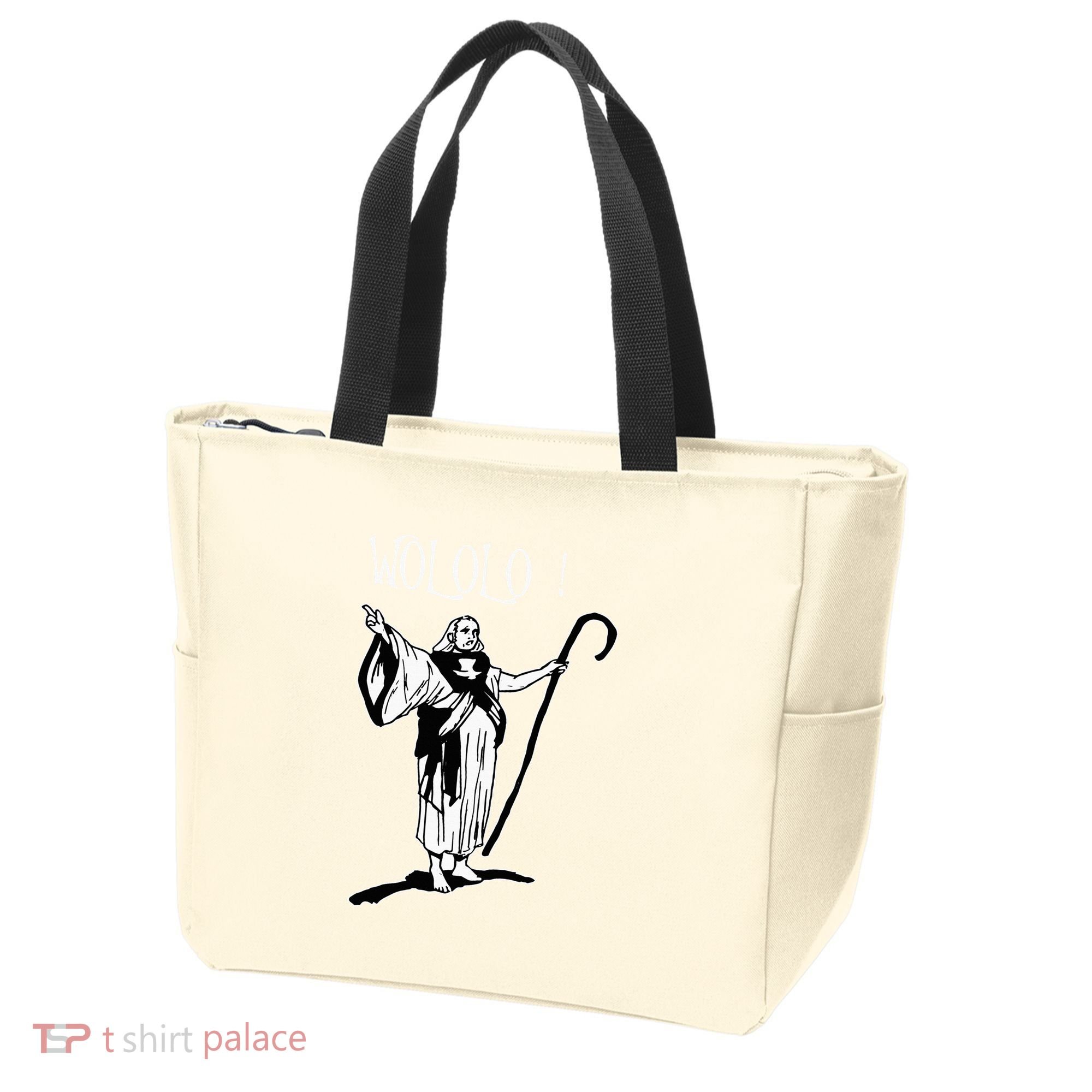 Geek For Empire Game Fans Monk Age Wololo Tote Bag