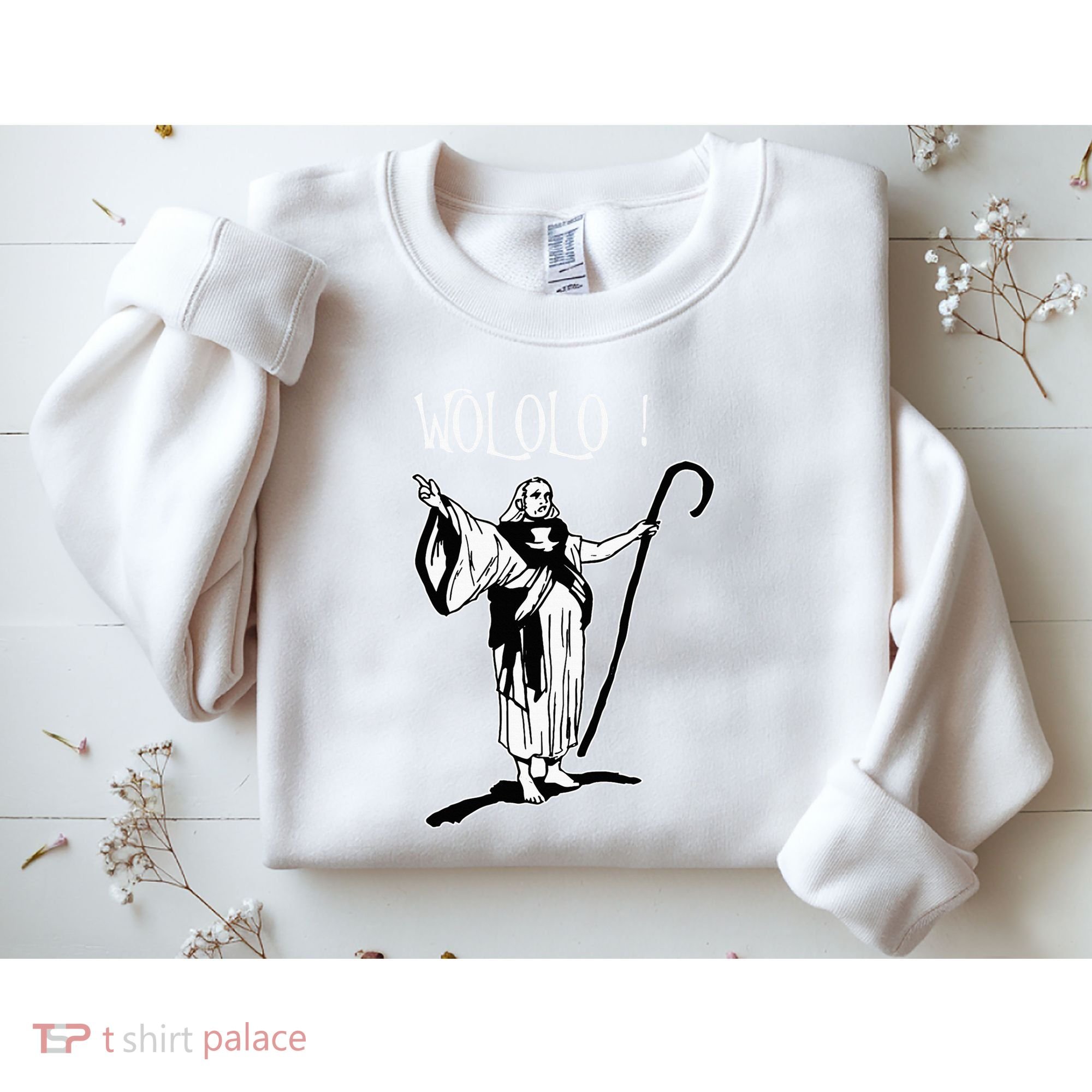 Geek For Empire Game Fans Monk Age Wololo Sweatshirt