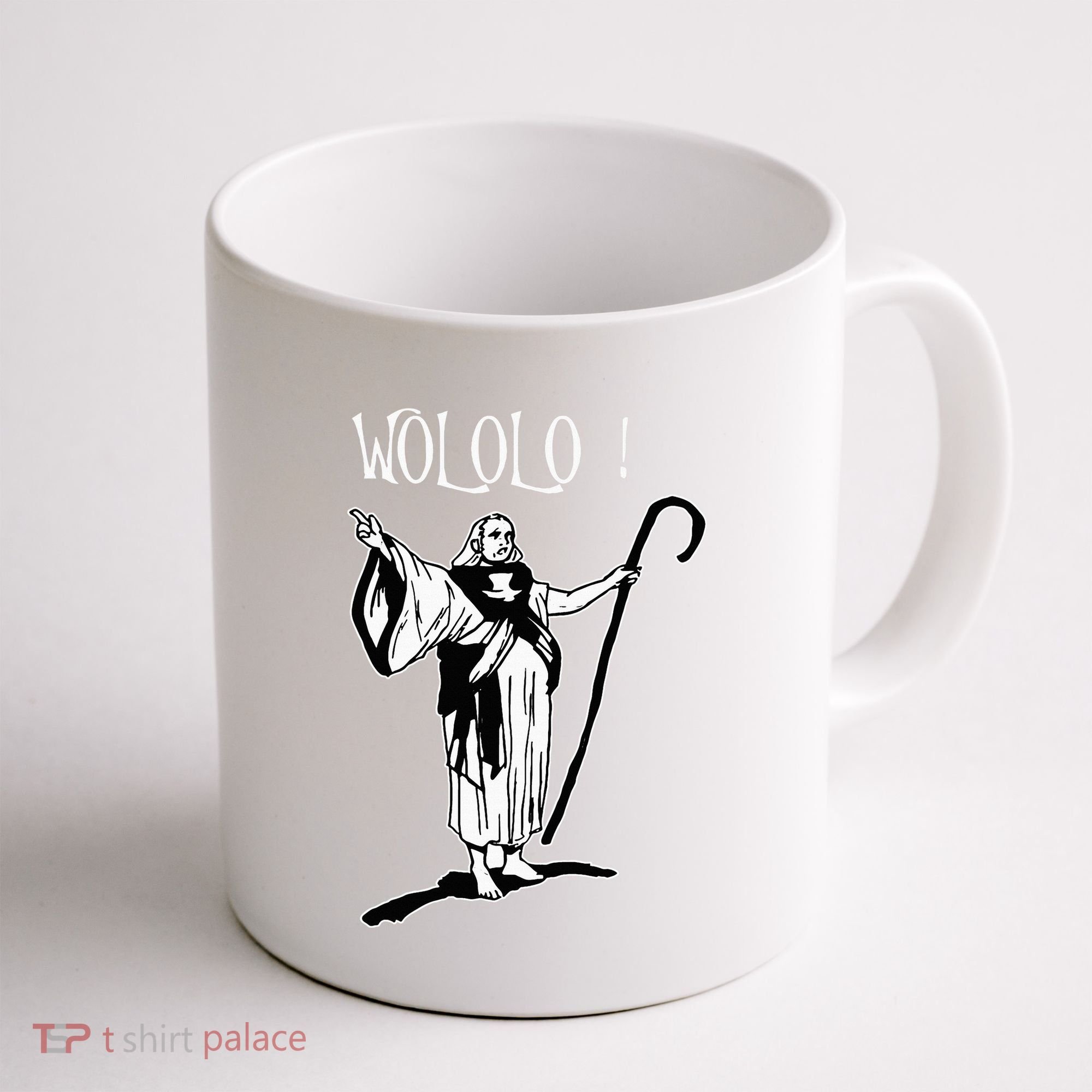 Geek For Empire Game Fans Monk Age Wololo Coffee Mug
