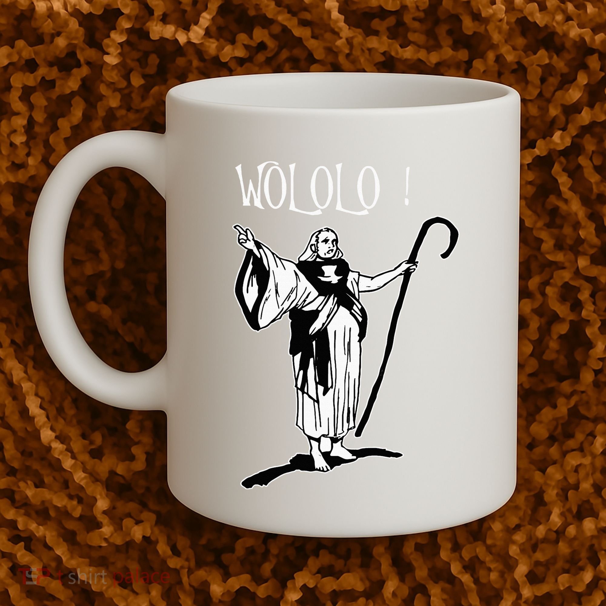 Geek For Empire Game Fans Monk Age Wololo Coffee Mug