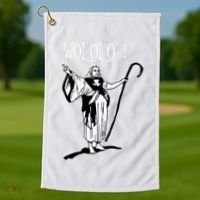 Geek For Empire Game Fans Monk Age Wololo Golf Towel thumb 1