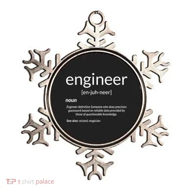 Gift For Engineer College Major Engineer Definition Gift Ornament