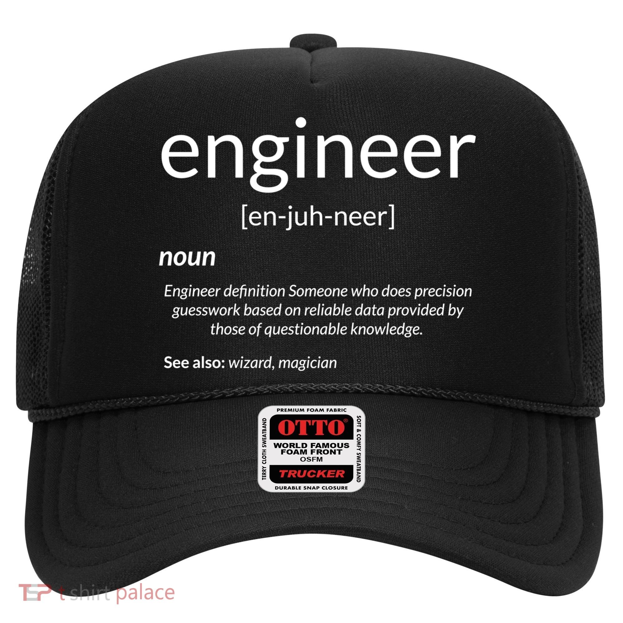 Gift For Engineer College Major Engineer Definition Gift Hat