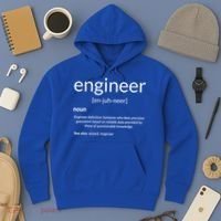 Gift For Engineer College Major Engineer Definition Gift Hoodie thumb 3