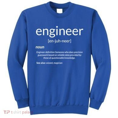 Gift For Engineer College Major Engineer Definition Gift Sweatshirt