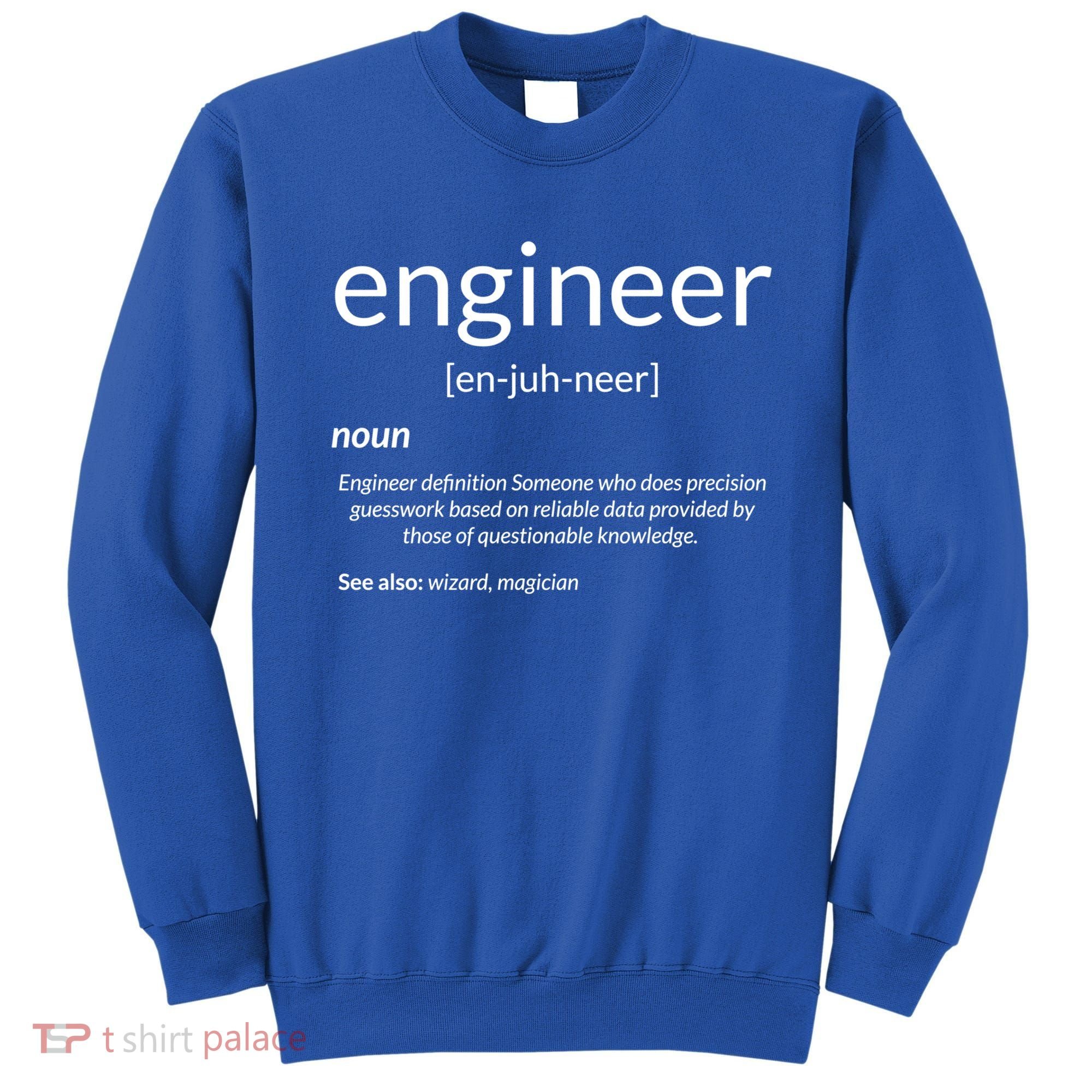 Gift For Engineer College Major Engineer Definition Gift Sweatshirt