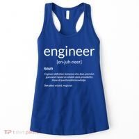 Gift For Engineer College Major Engineer Definition Gift Women's Tank Top thumb 0