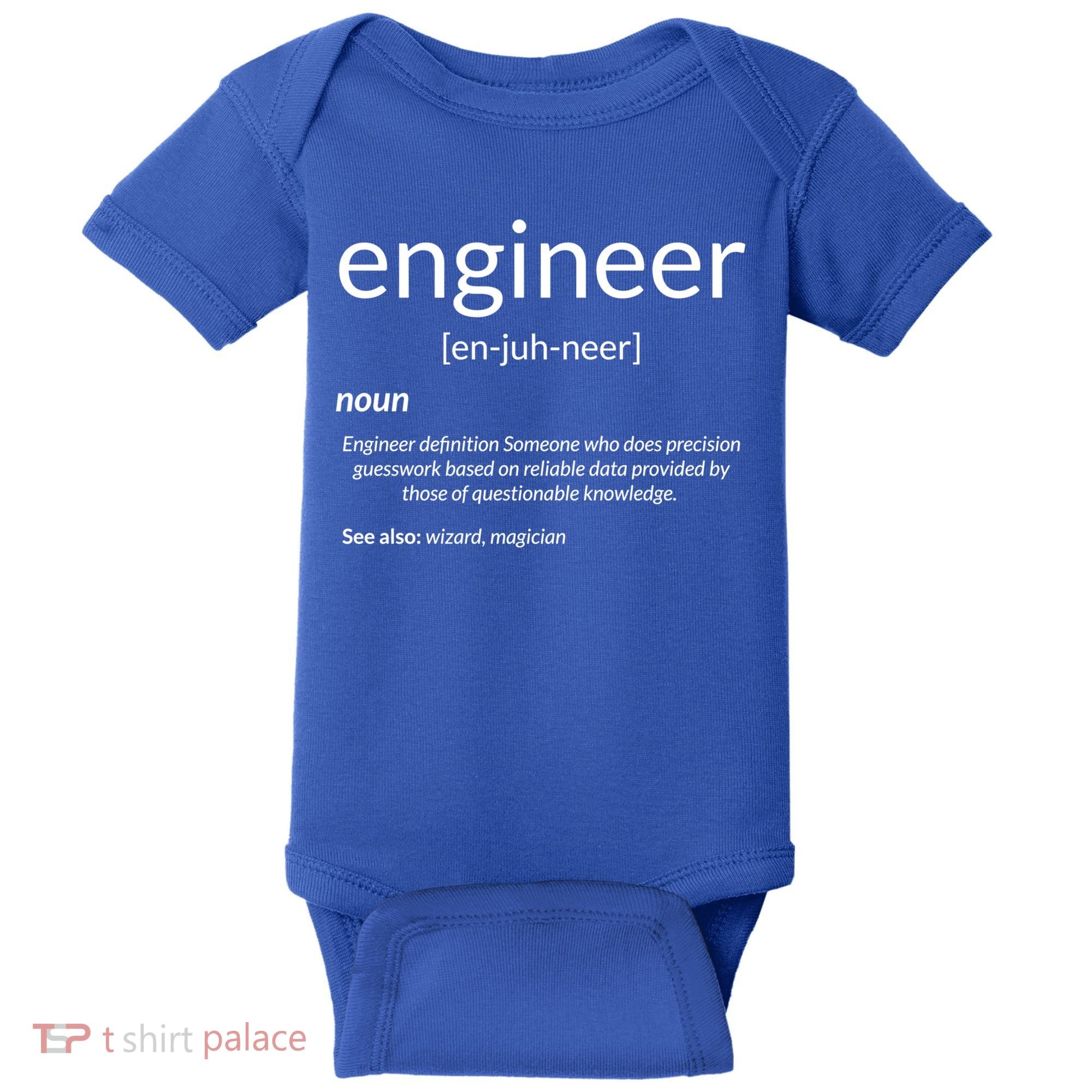 Gift For Engineer College Major Engineer Definition Gift Baby Bodysuit