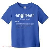 Gift For Engineer College Major Engineer Definition Gift Toddler T-Shirt thumb 0