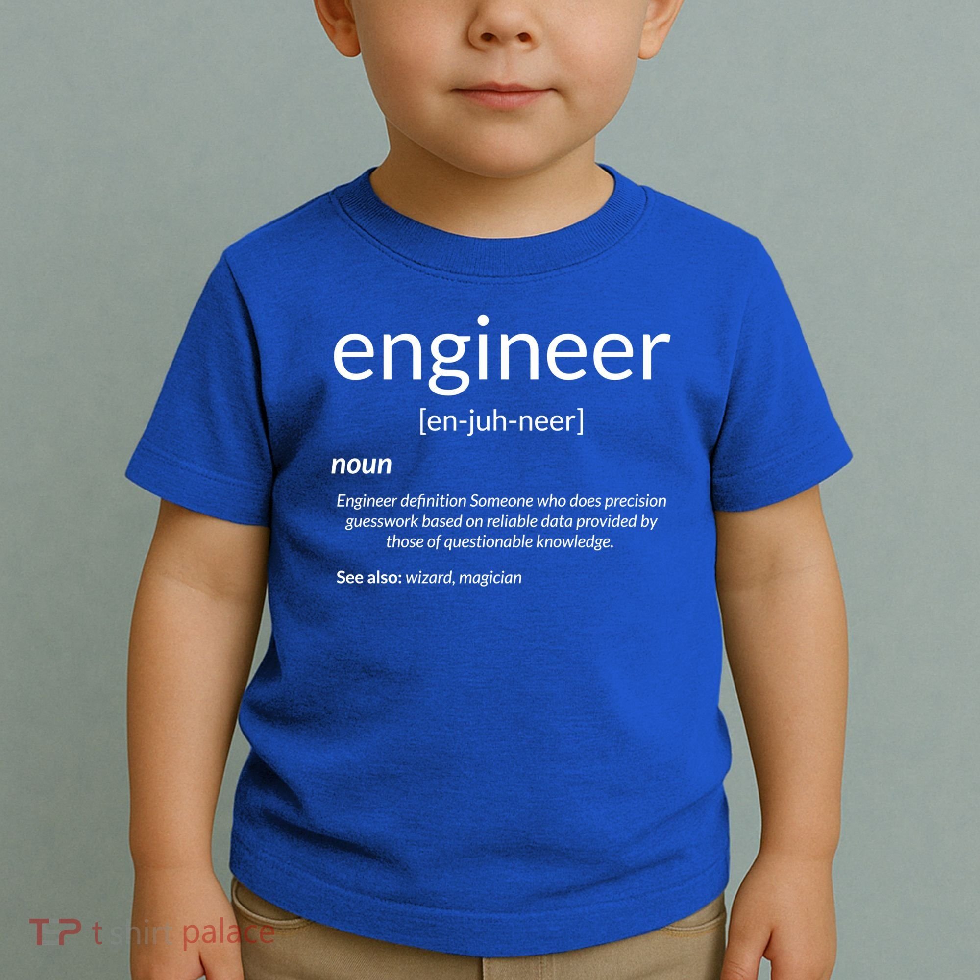Gift For Engineer College Major Engineer Definition Gift Toddler T-Shirt