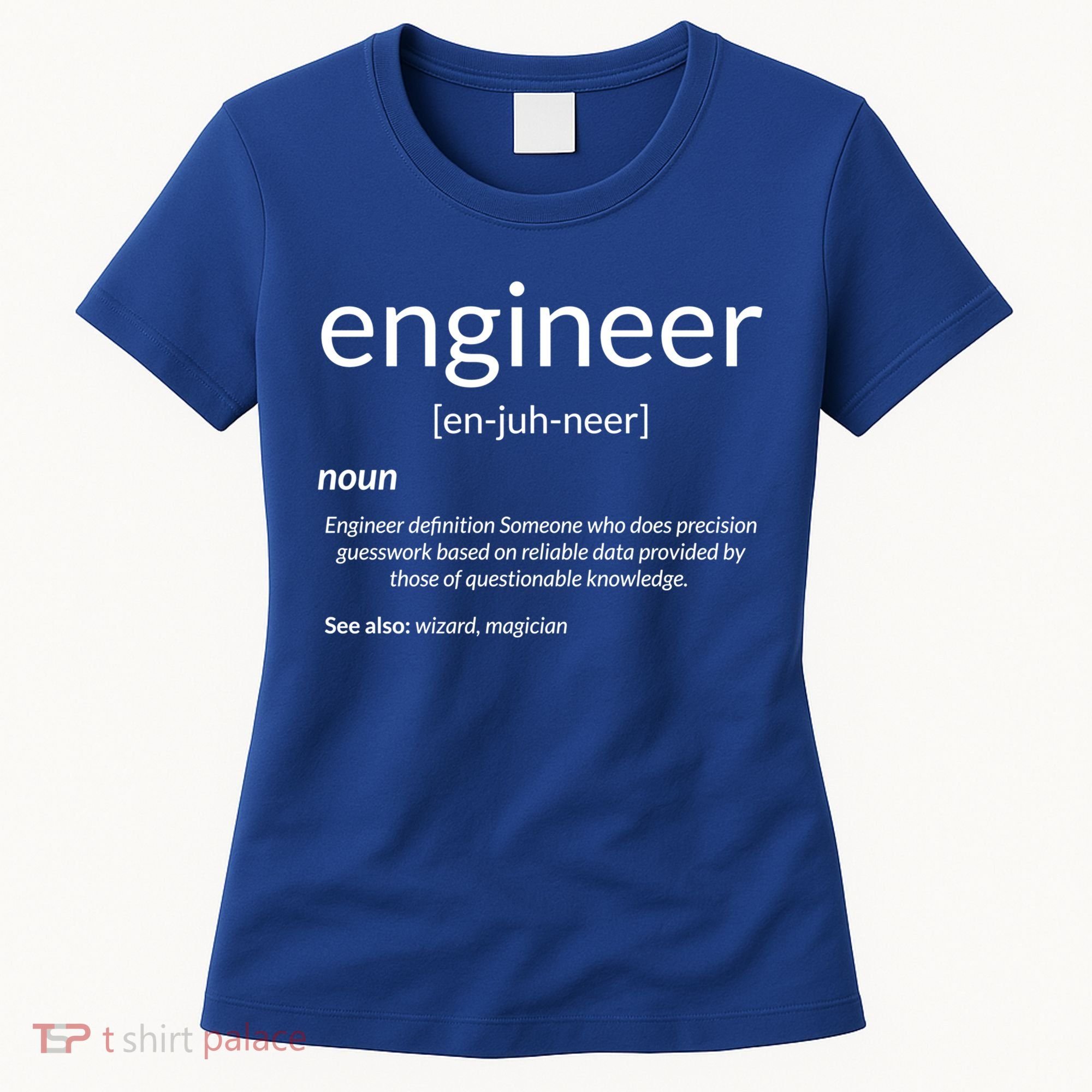 Gift For Engineer College Major Engineer Definition Gift Women's T-Shirt