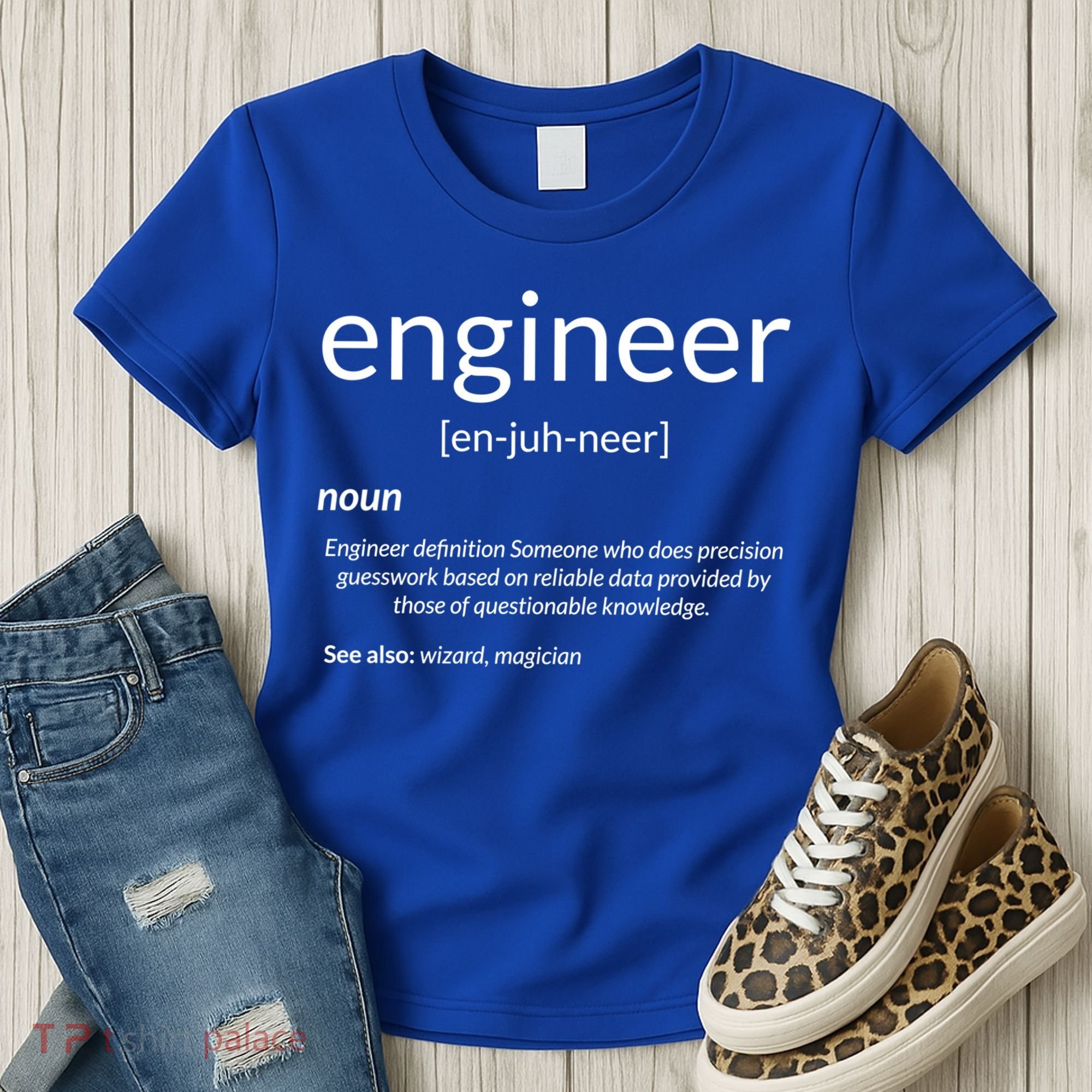Gift For Engineer College Major Engineer Definition Gift Women's T-Shirt