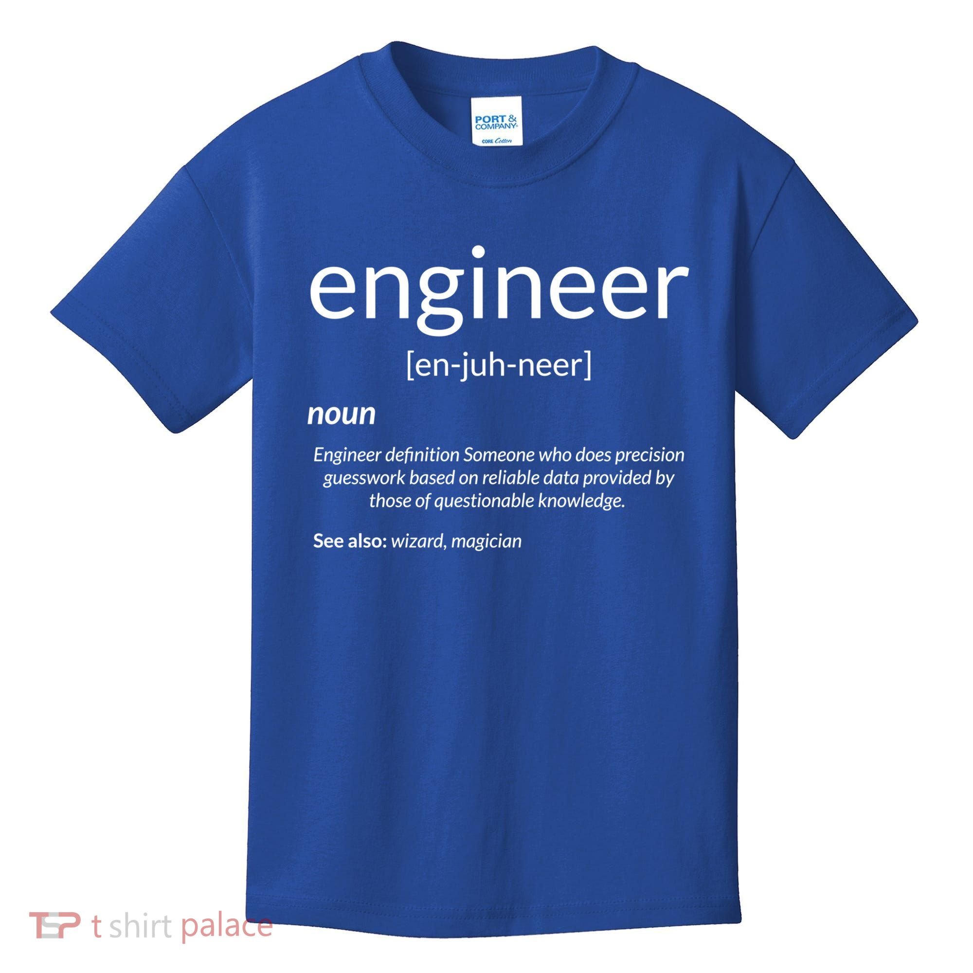 Gift For Engineer College Major Engineer Definition Gift Kids T-Shirt