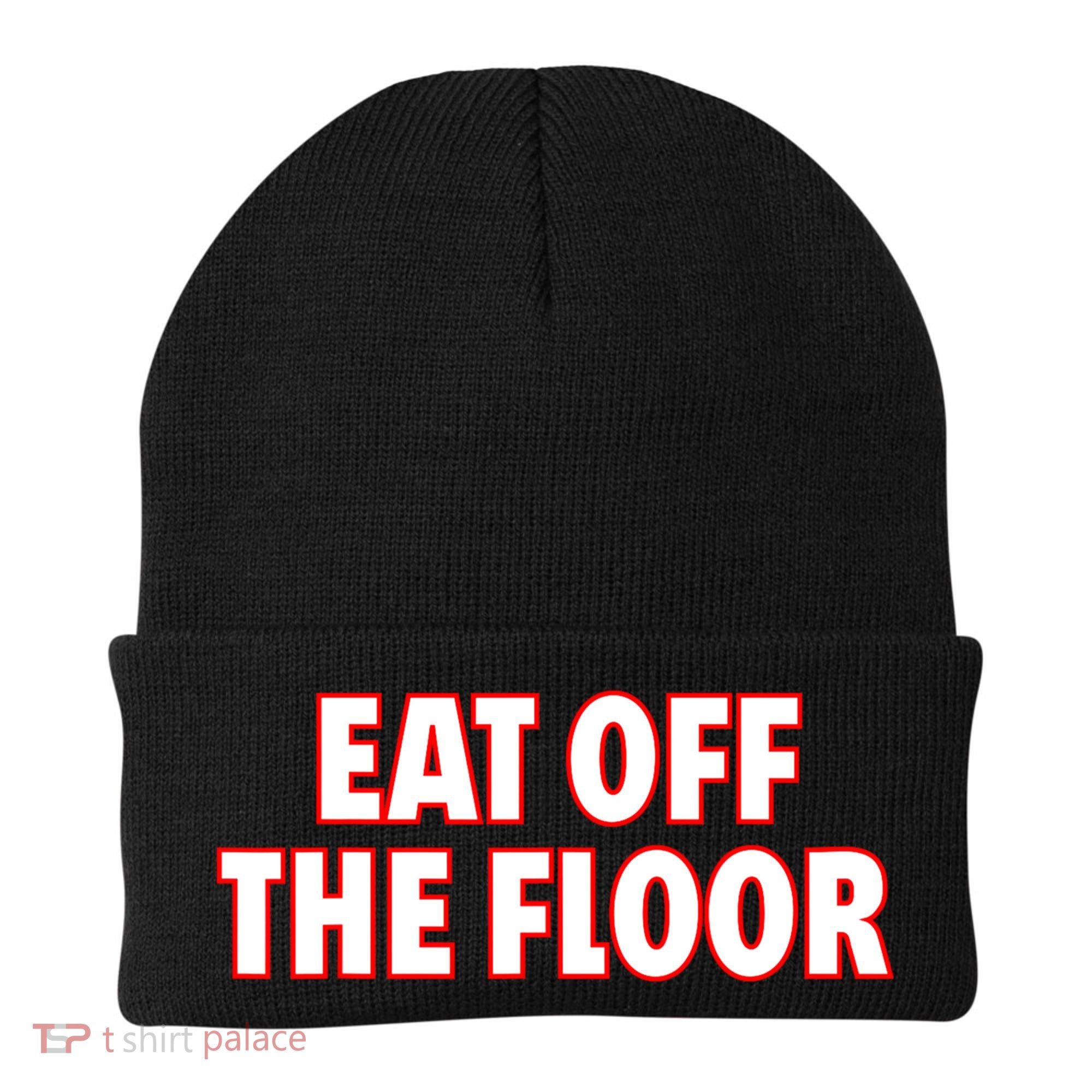 Georgia Football Eat Off The Floor Beanie